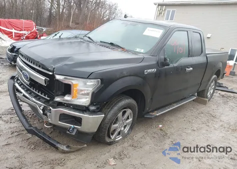 2019 Ford F-150 Xlt from USA, damaged, VIN 1FTFX1E59KFB01828